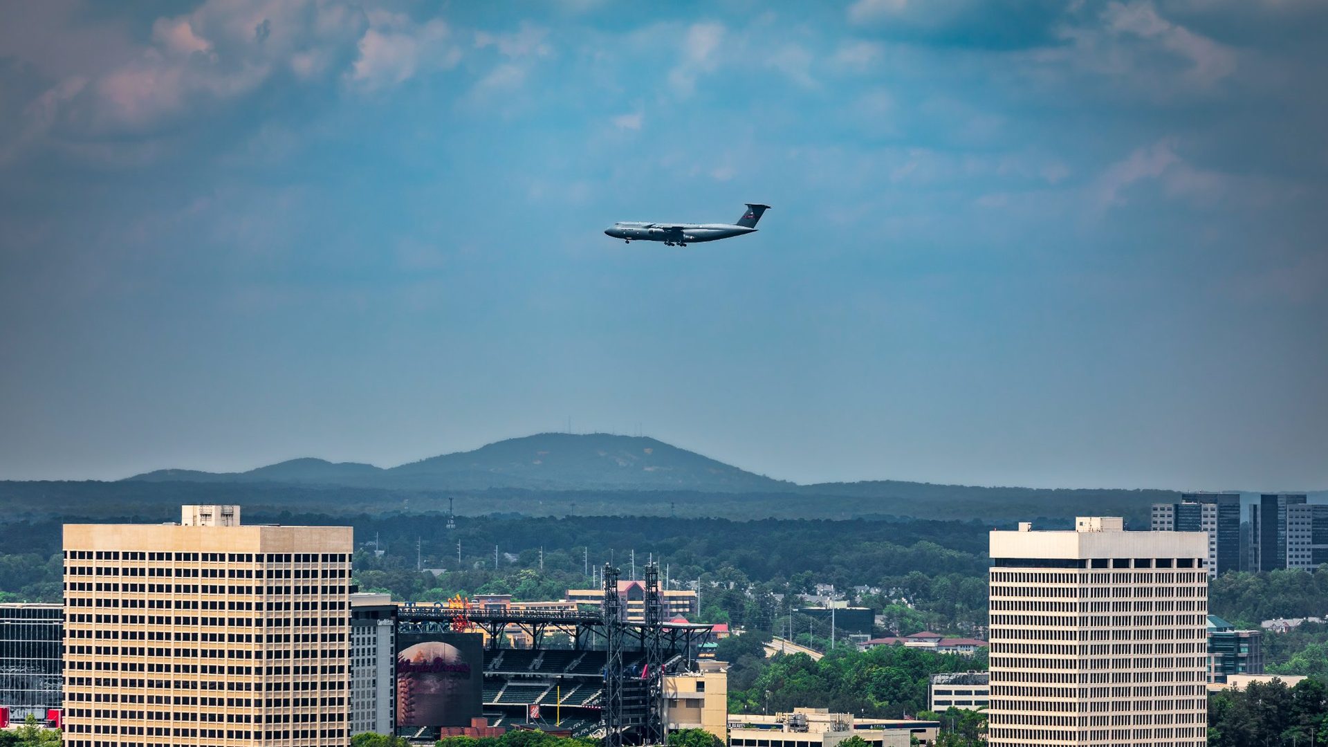Night view from building